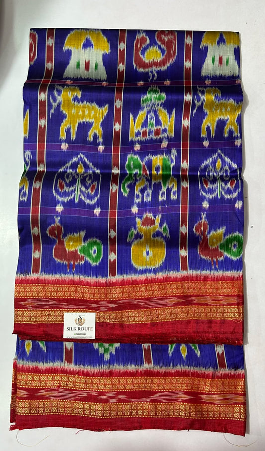 Buy Odisha handloom nuapatna pure mulberry silk bandha nabakothi saree for women