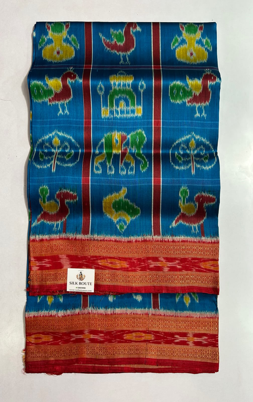 Odisha nuapatna handloom ikat silk nabakothi khandua silk saree