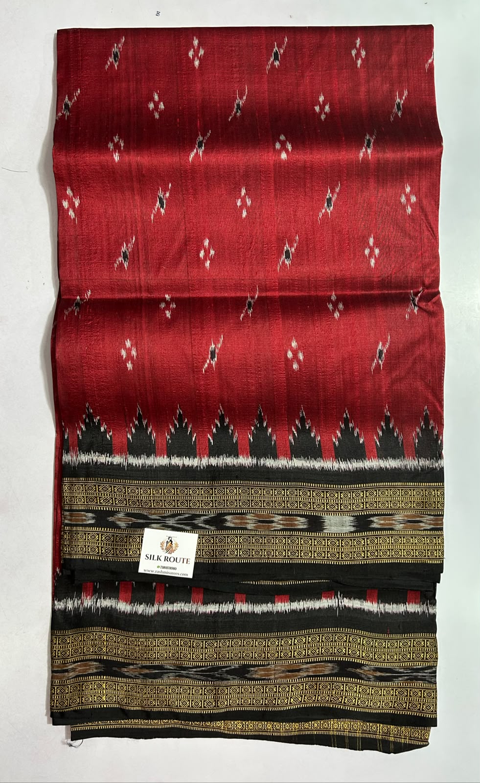 Odisha Handloom Ikat nuapatna khandua Patu silk saree for wedding function