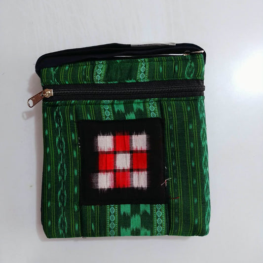 Odisha handloom sambalpuri fabric stylish hand bag for casual and office wear