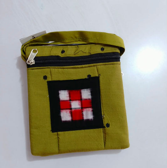 Odisha handloom Sambalpuri cotton shoulder bag for women at cheap price