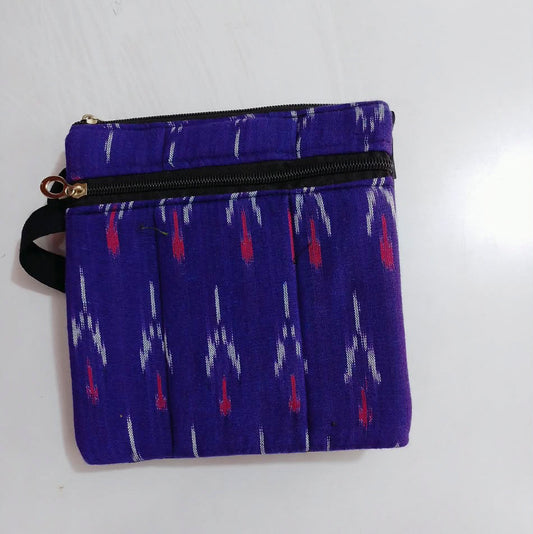 Traditional Handmade handloom Fabric Shoulder Bag for Women with Spacious Storage
