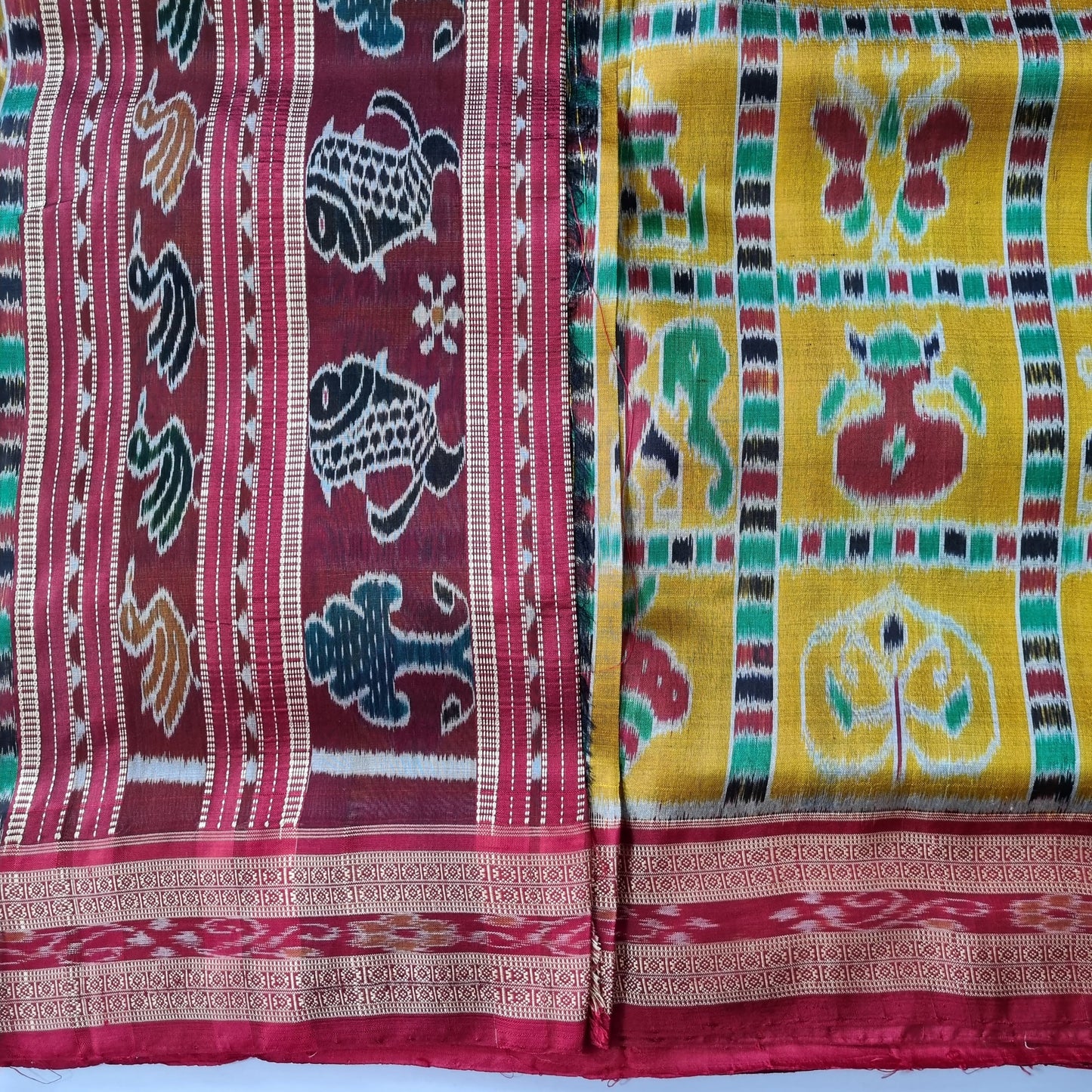 Nuapatna Handloom Odisha Famous Nabakothi Khandua Silk Saree