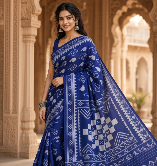 Odisha Handloom Sambalpuri Ikkat Nuapatna Special Cotton Sarees